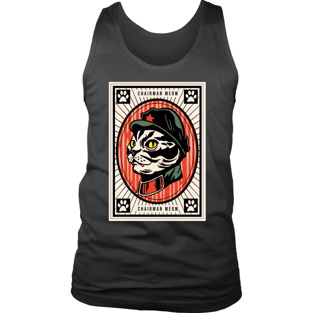 Chairman Meow T-shirt, Gift for Cat Lover, Funny Cat T-shirt, Funny Cat Shirt