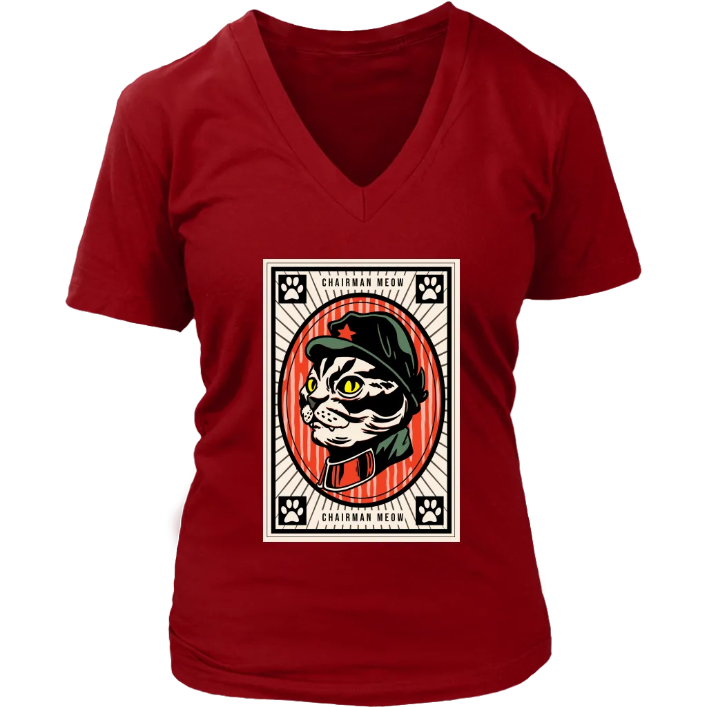 Chairman Meow T-shirt, Gift for Cat Lover, Funny Cat T-shirt, Funny Cat Shirt