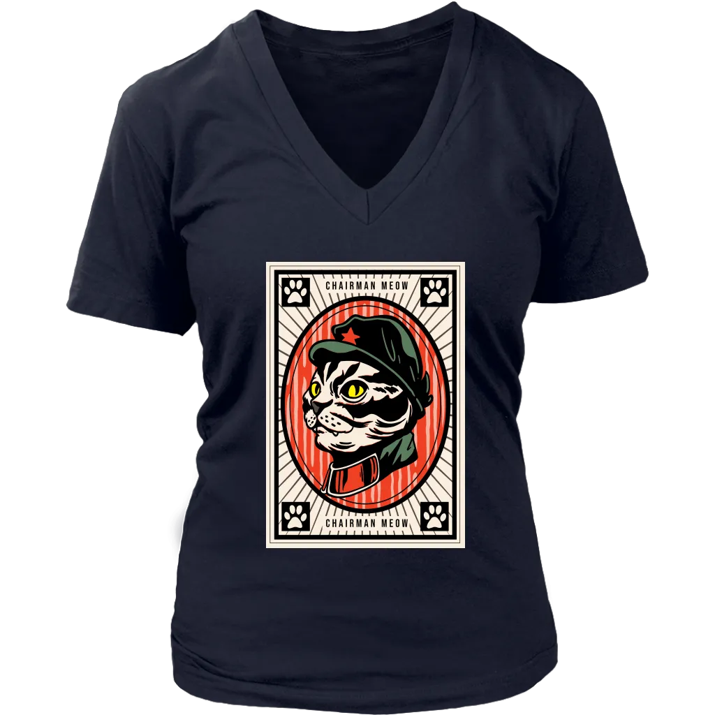 Chairman Meow T-shirt, Gift for Cat Lover, Funny Cat T-shirt, Funny Cat Shirt