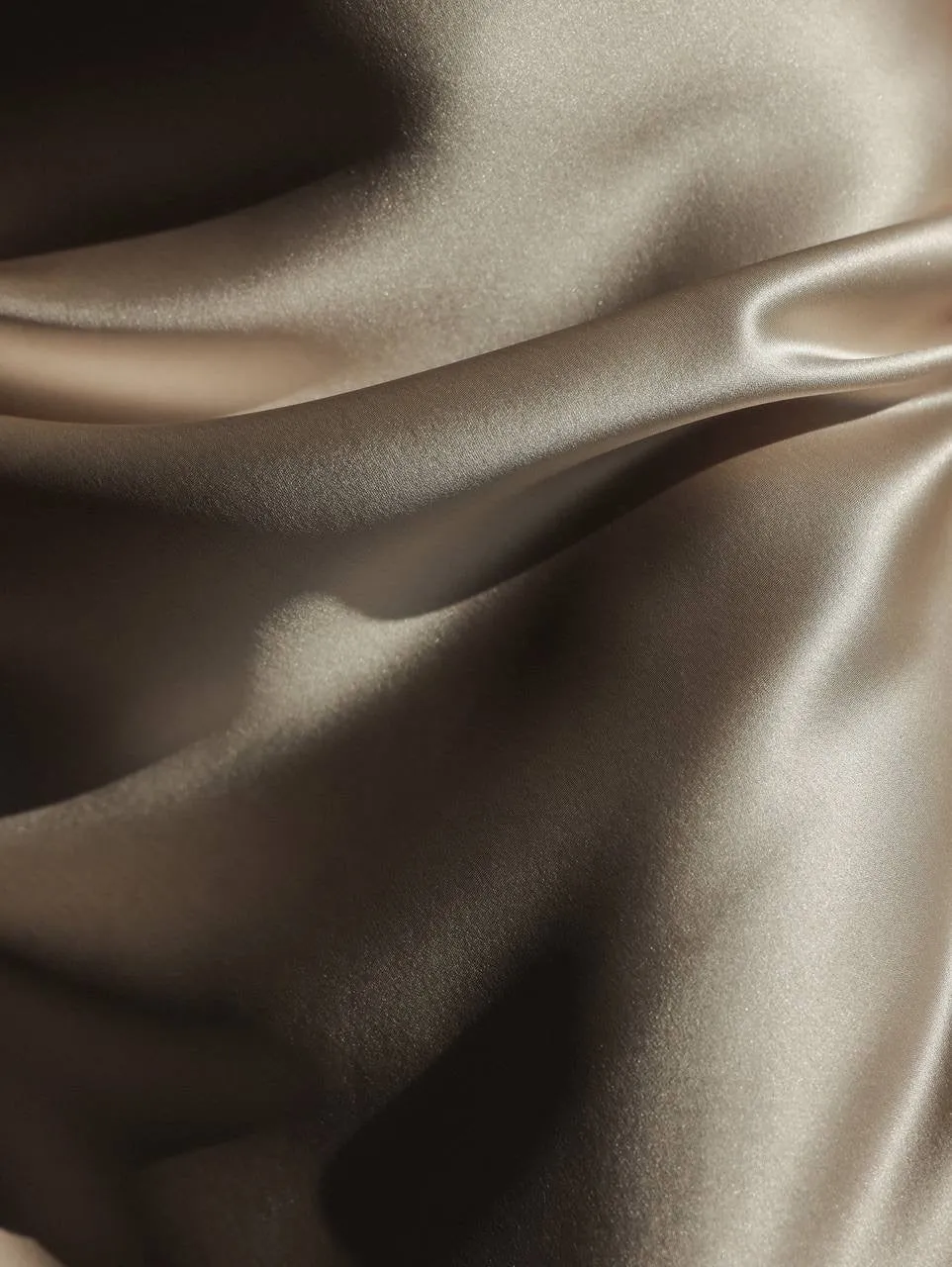 Champagne Satin Dress