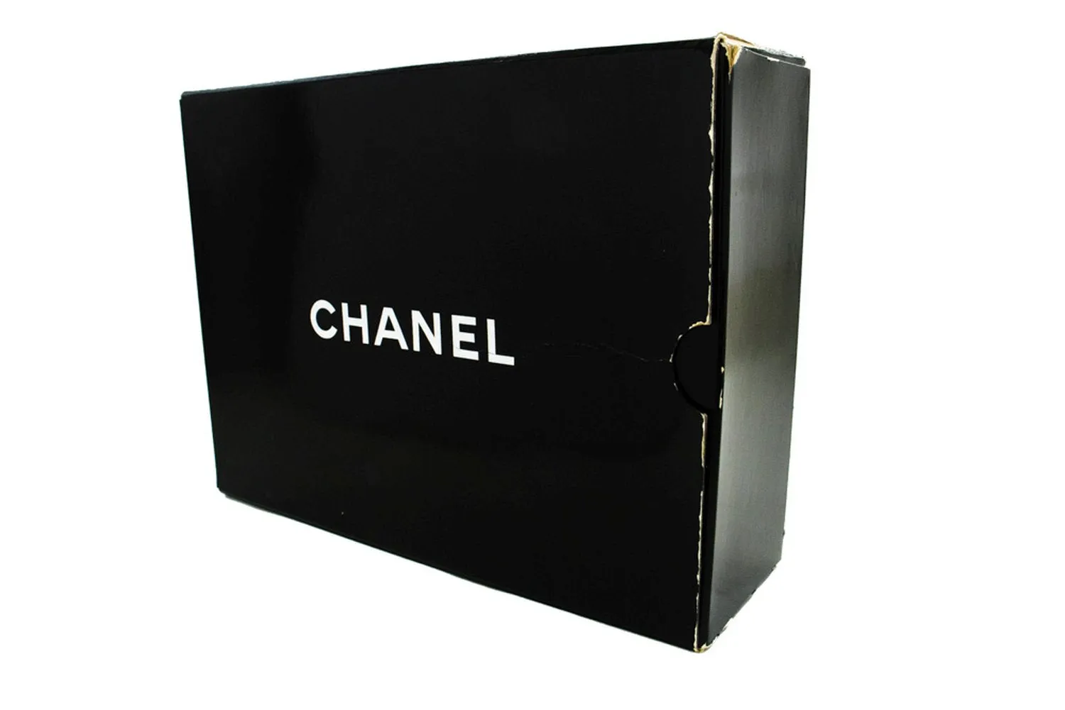 CHANEL Full Flap Chain Shoulder Bag Black Quilted Lambskin Leather n25