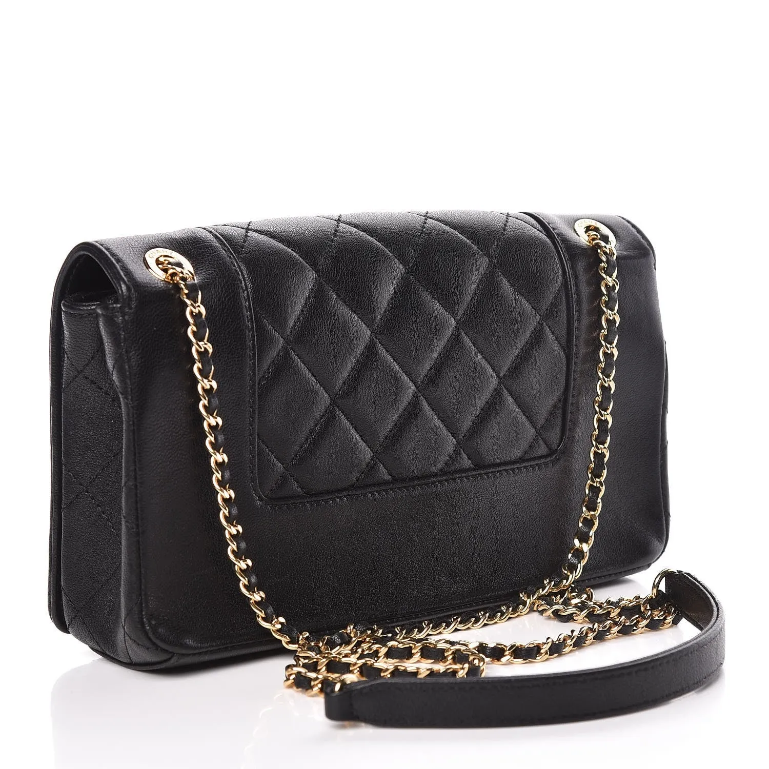 Chanel Mademoiselle 2017 Flap Handbag, Black
