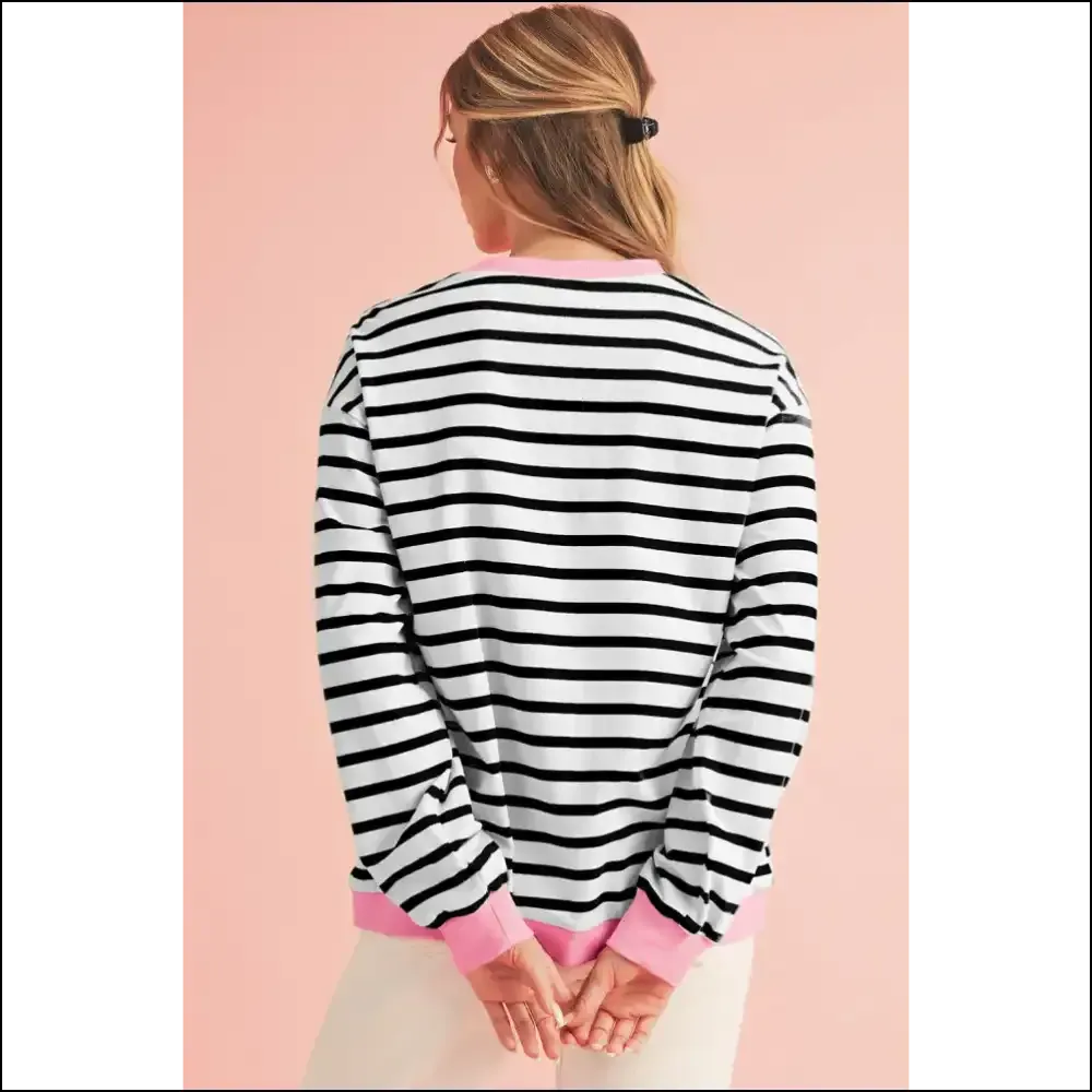 Chic Black Striped Top: Unleash your Inner Basic (but Better) 💅 from Needful Things