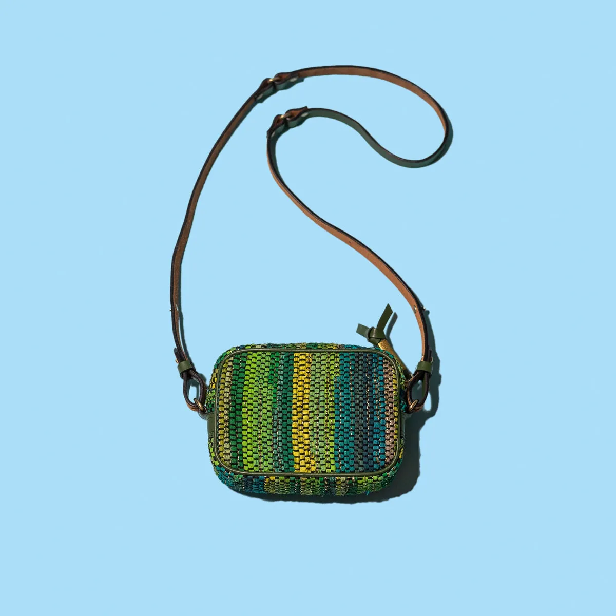 Chindi Boxy Sling - Rainforest Green