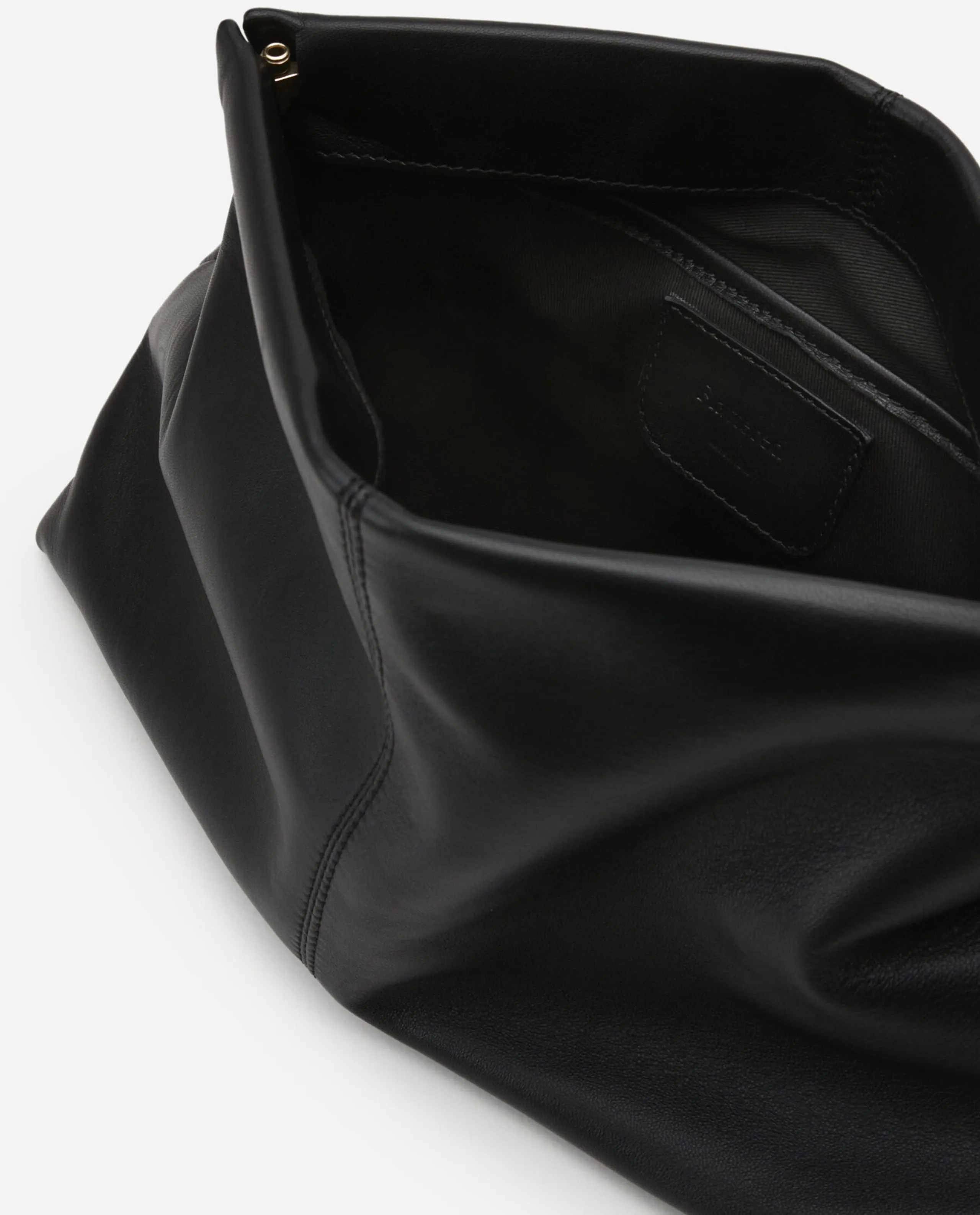 Clay Black Clutch Bag