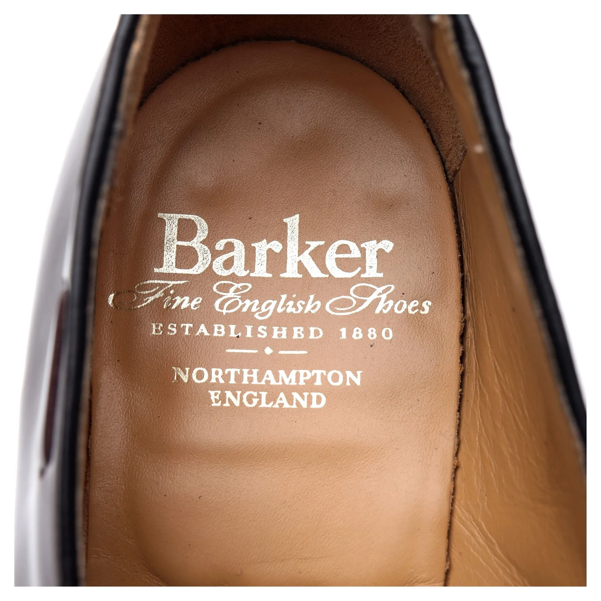'Clive' Burgundy Leather Tassel Loafer UK 8 F