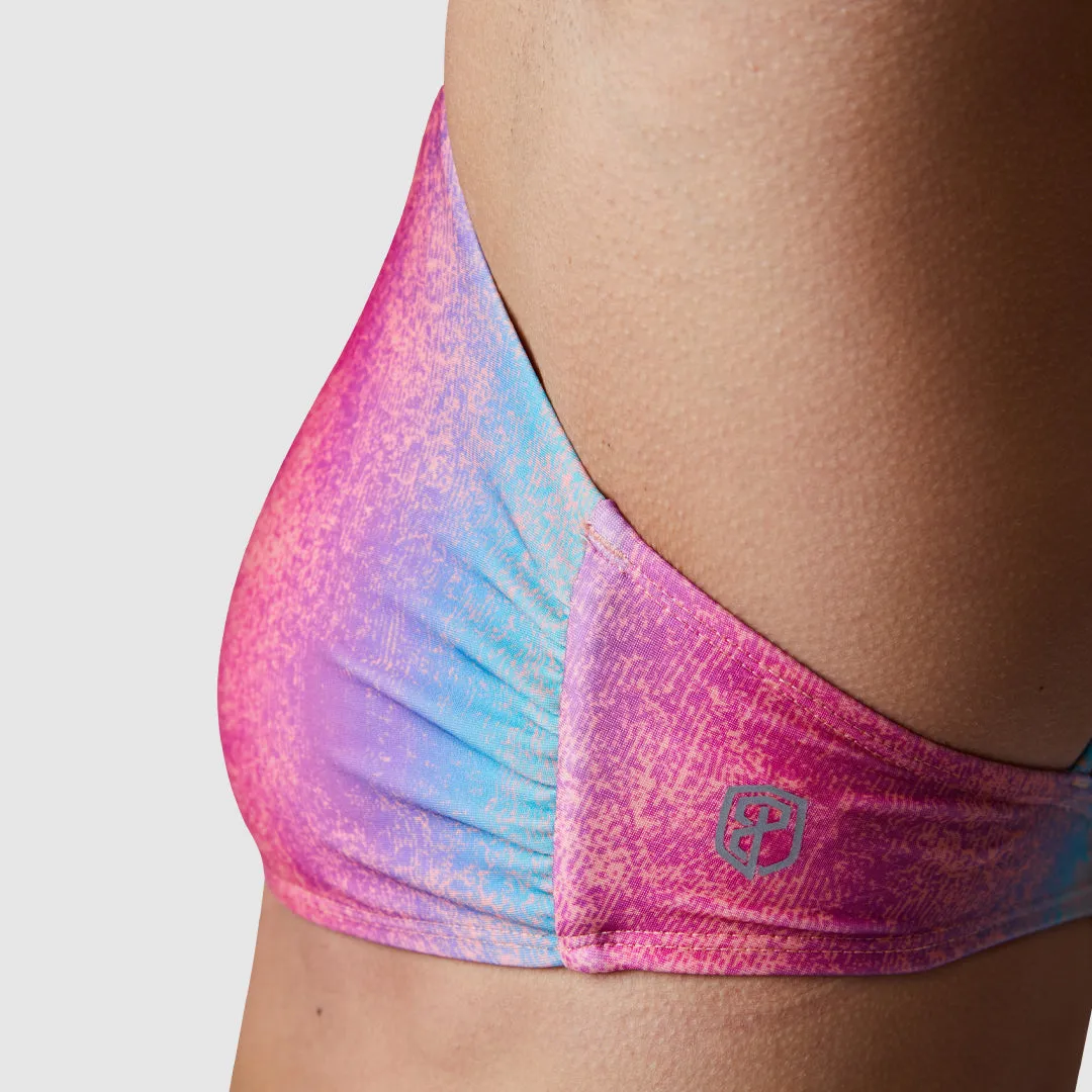 Coastal Bikini Top (Fluorescent Festival)