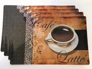 Coffee Placemats Set