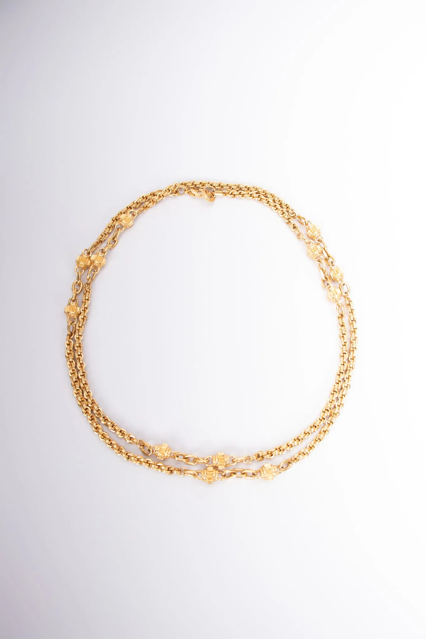Cog Chain Layering Necklace