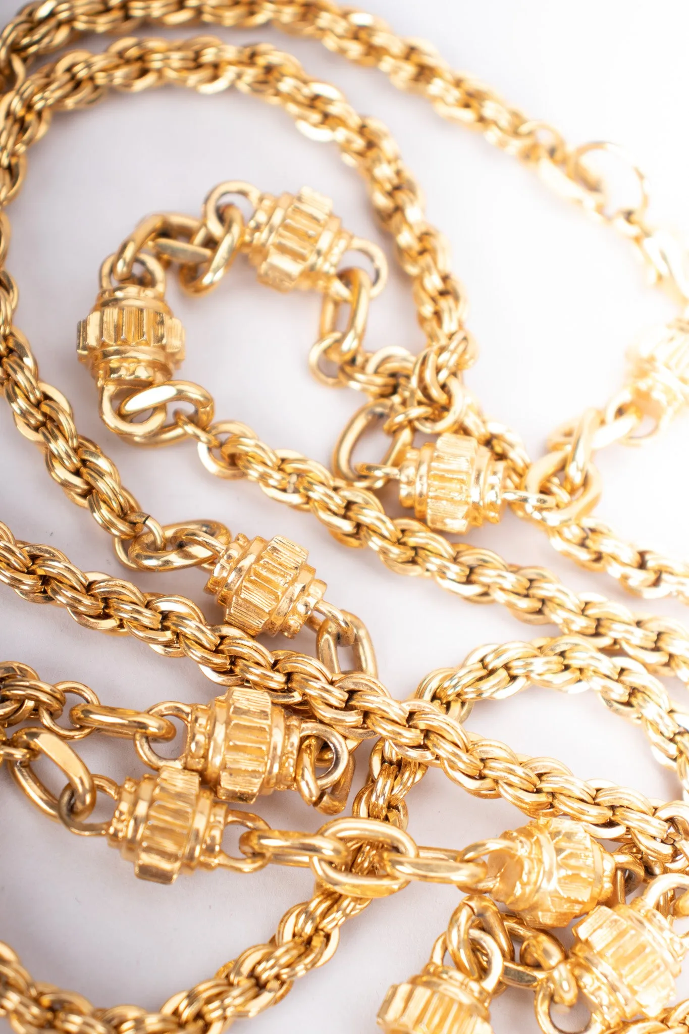 Cog Chain Layering Necklace