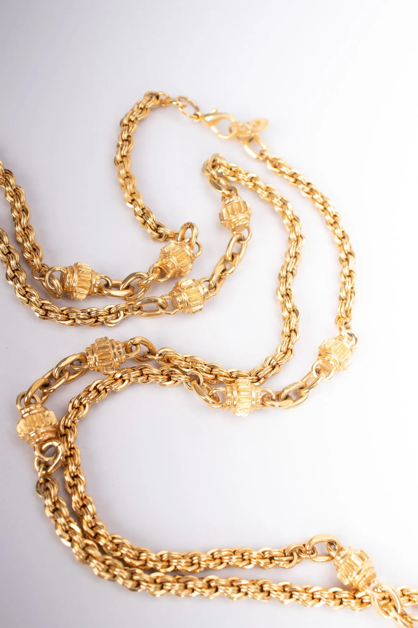 Cog Chain Layering Necklace