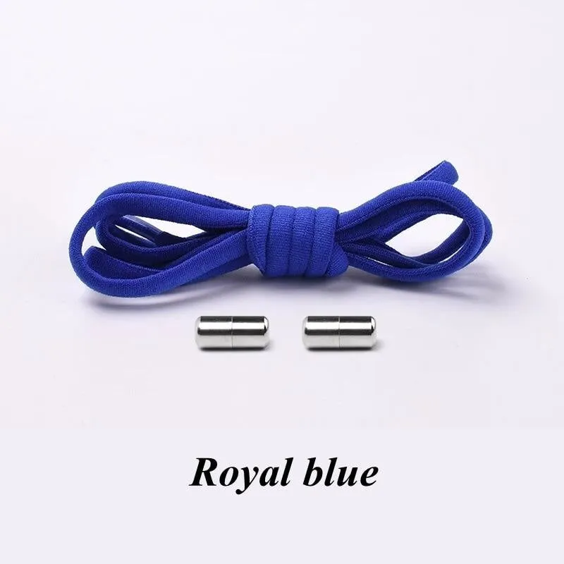 Colorful Round Elastic Shoelaces with Magnetic Clasp