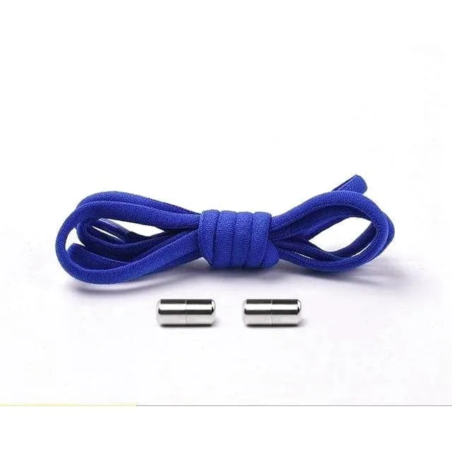 Colorful Round Elastic Shoelaces with Magnetic Clasp