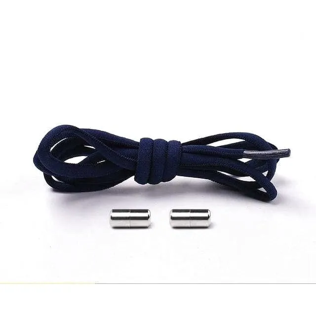 Colorful Round Elastic Shoelaces with Magnetic Clasp