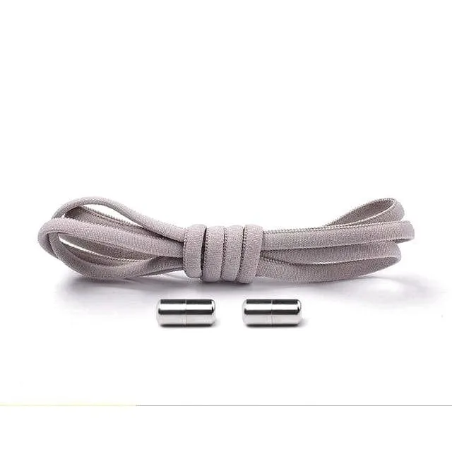 Colorful Round Elastic Shoelaces with Magnetic Clasp