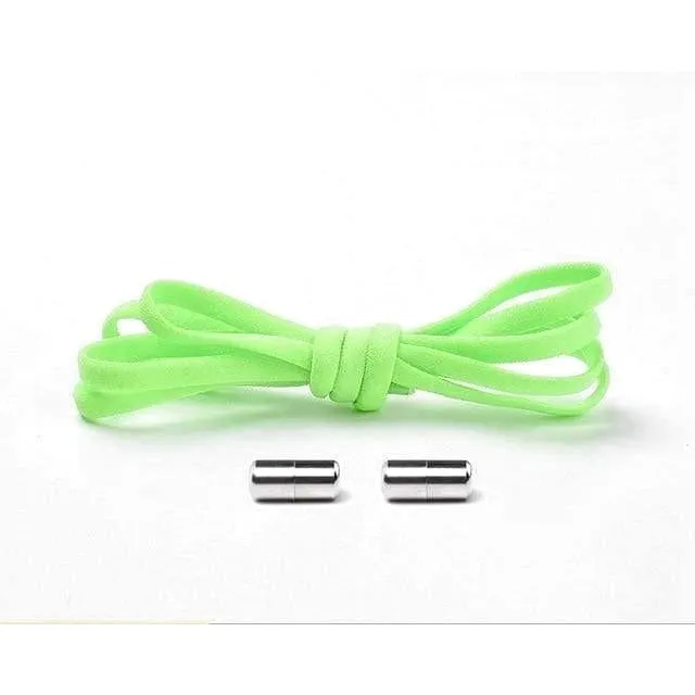 Colorful Round Elastic Shoelaces with Magnetic Clasp