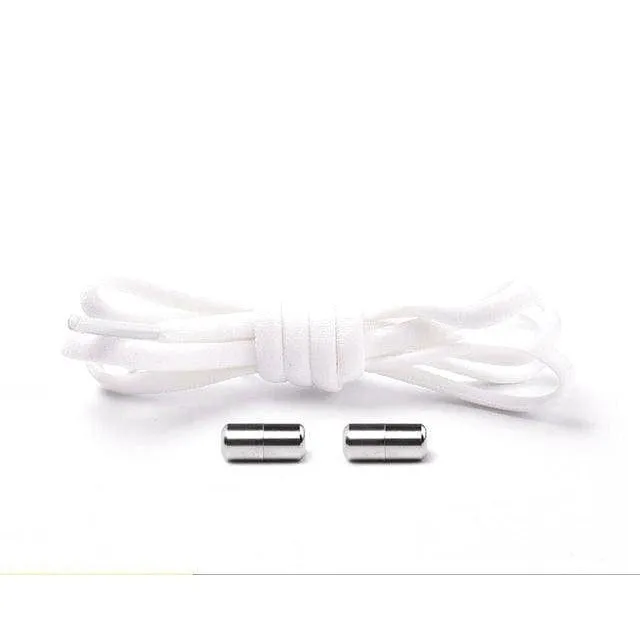 Colorful Round Elastic Shoelaces with Magnetic Clasp
