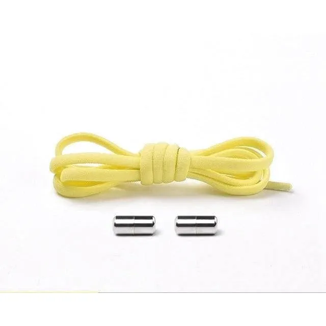 Colorful Round Elastic Shoelaces with Magnetic Clasp
