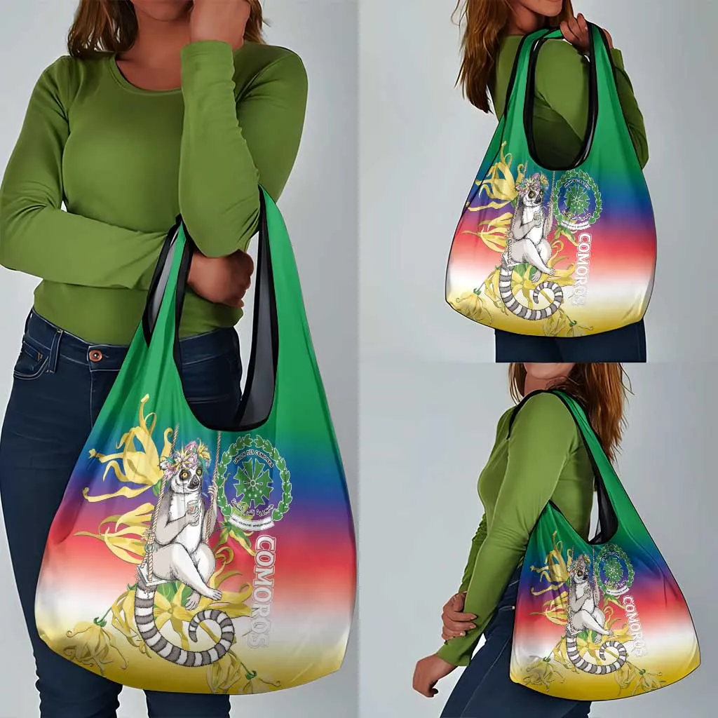 Comoros Grocery Bag Mongoose Lemur With Ylang Ylang LT15