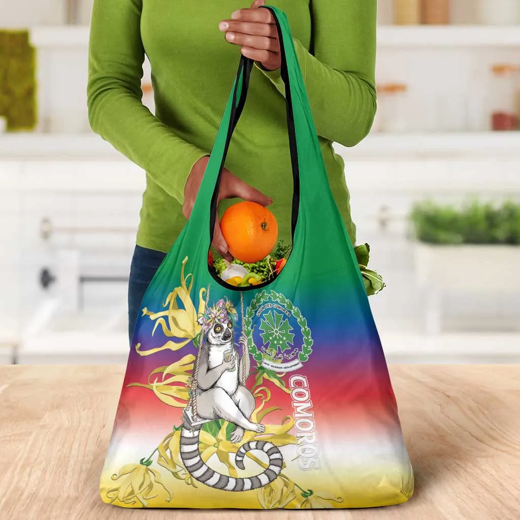 Comoros Grocery Bag Mongoose Lemur With Ylang Ylang LT15