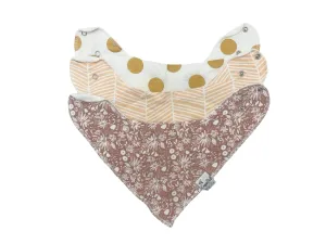 Copper Pearl bibs (x3)