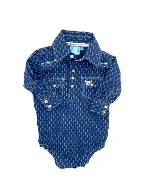Cowboy Hardware onesie - 6 months