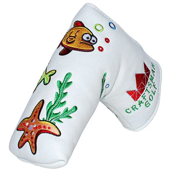 CRAFTSMAN FISH, STARFISH, SEAWEED BLADE PUTTER HEADCOVER