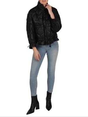 Cropped Quilted Jacket