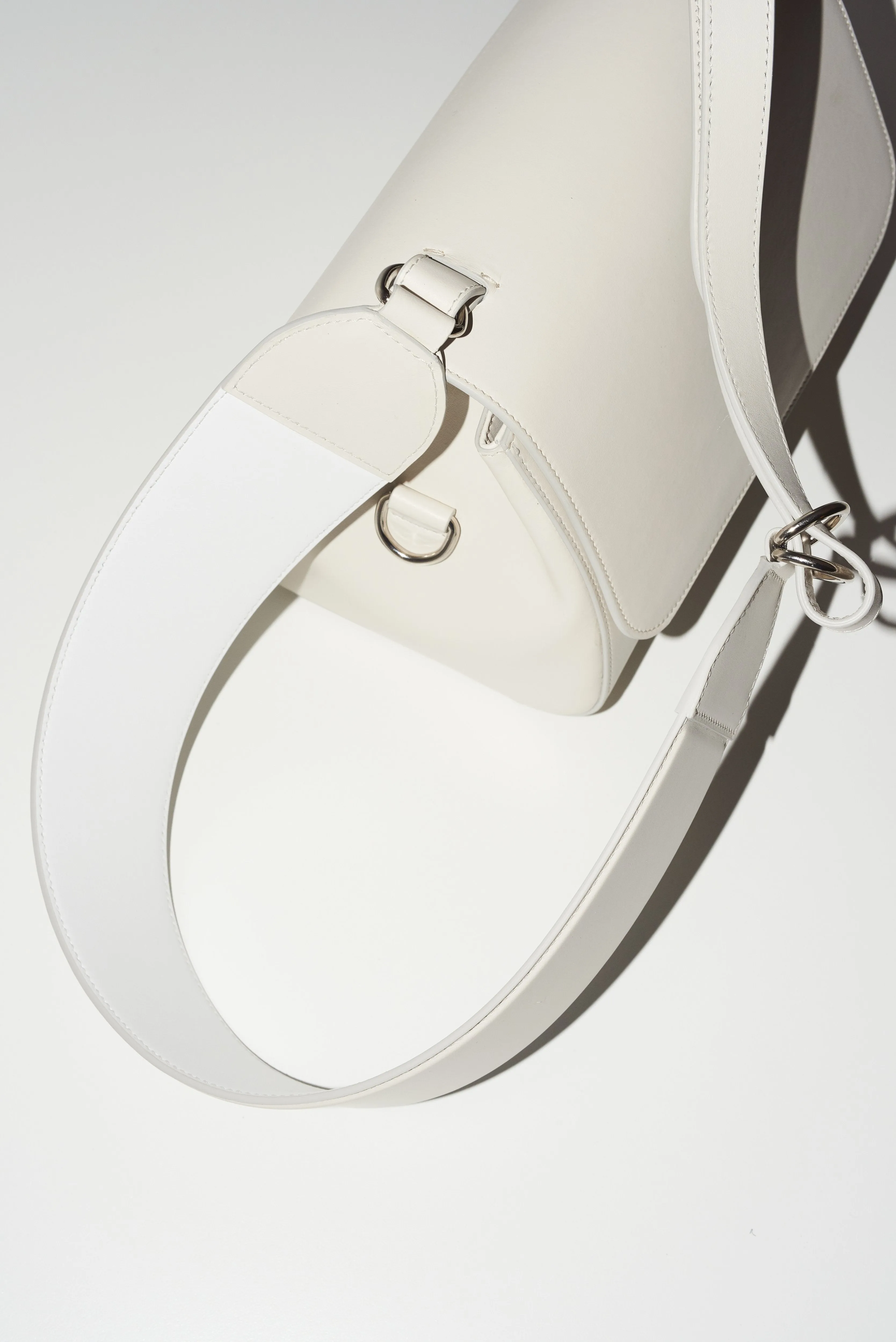 Cross Body Cream White Bag