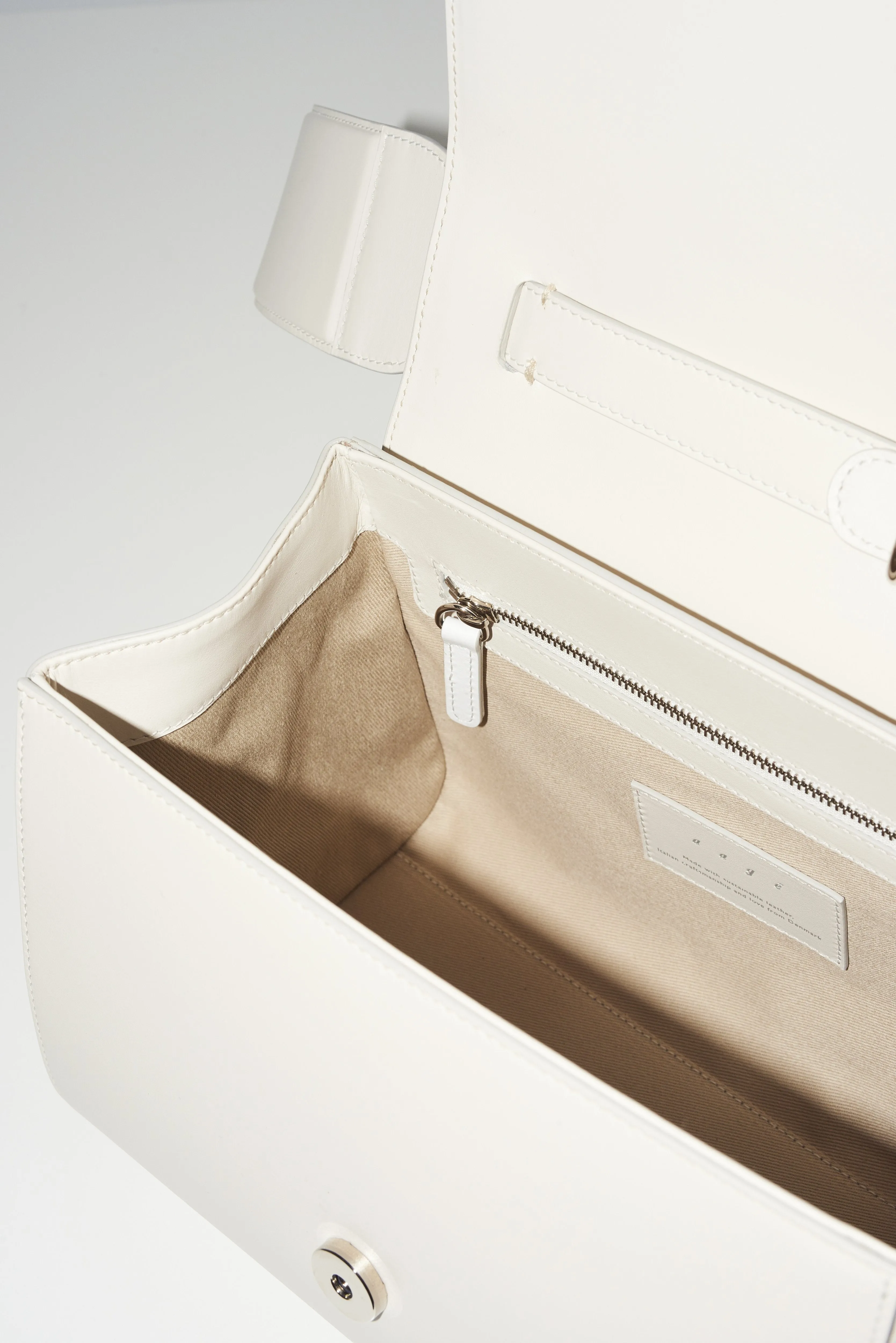 Cross Body Cream White Bag