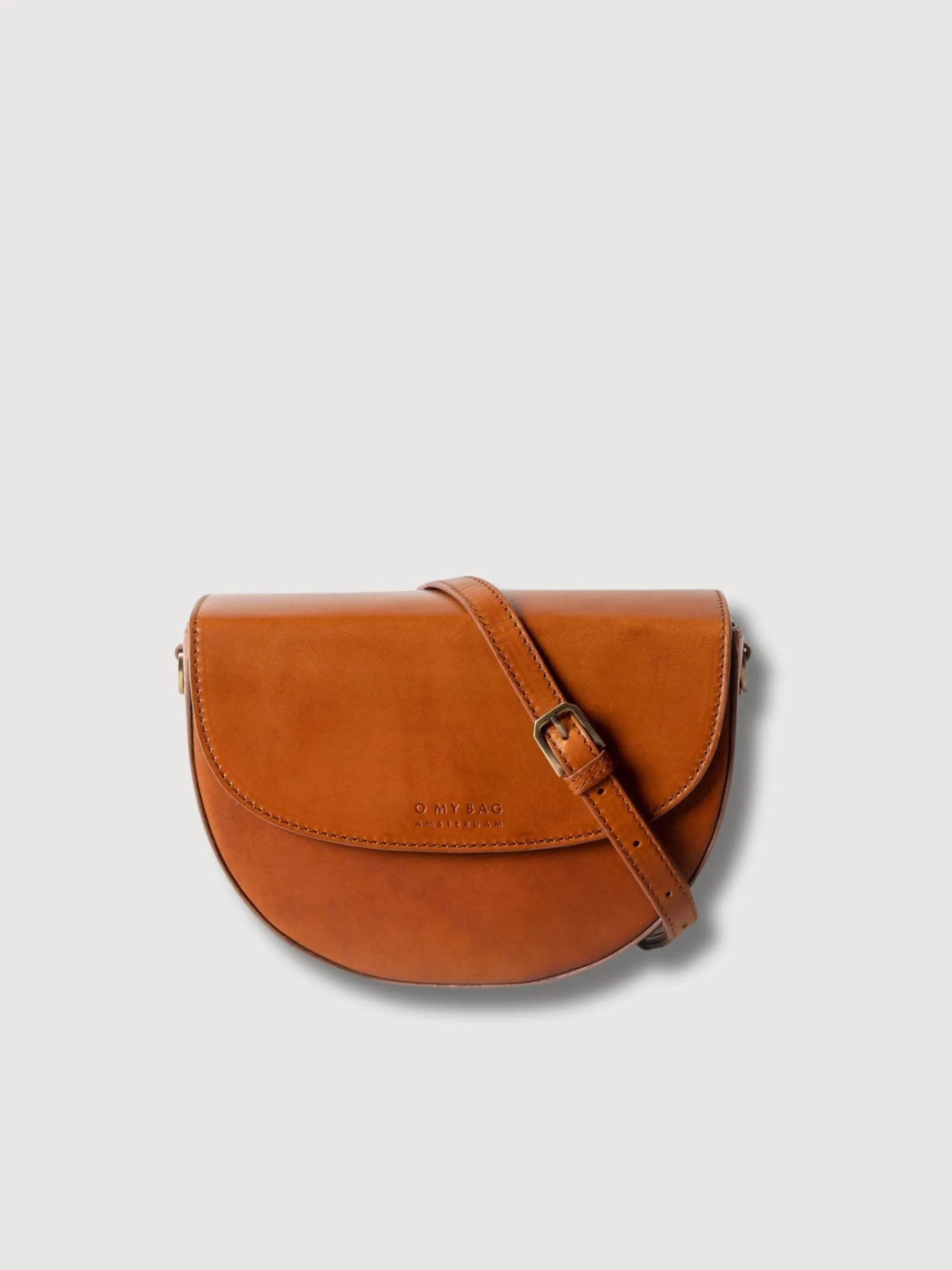 Crossbody Bag Ava Cognac Leather | O My Bag