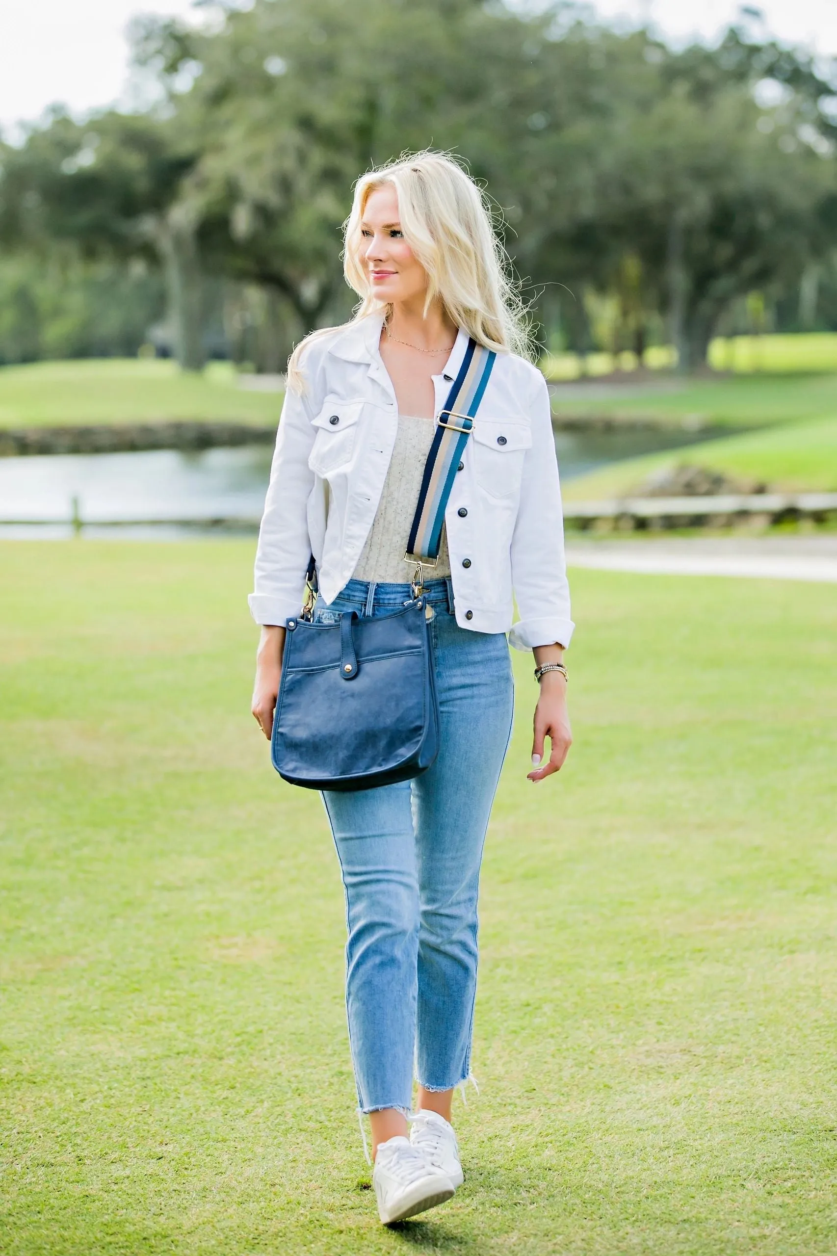Crossbody Bag - Weathered Blue