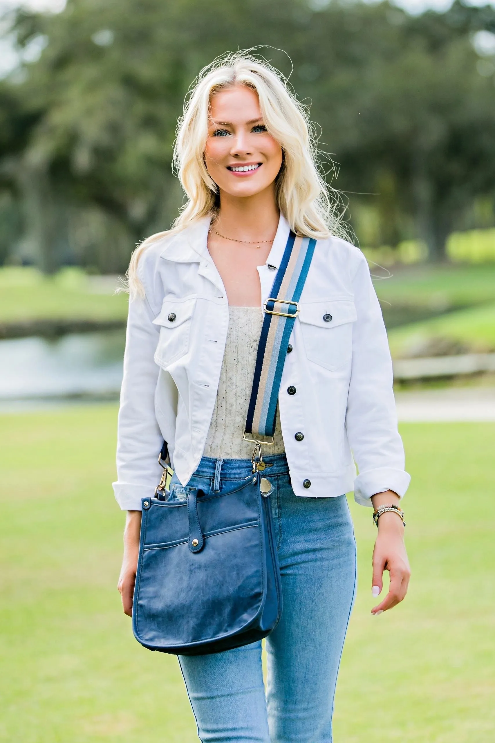 Crossbody Bag - Weathered Blue