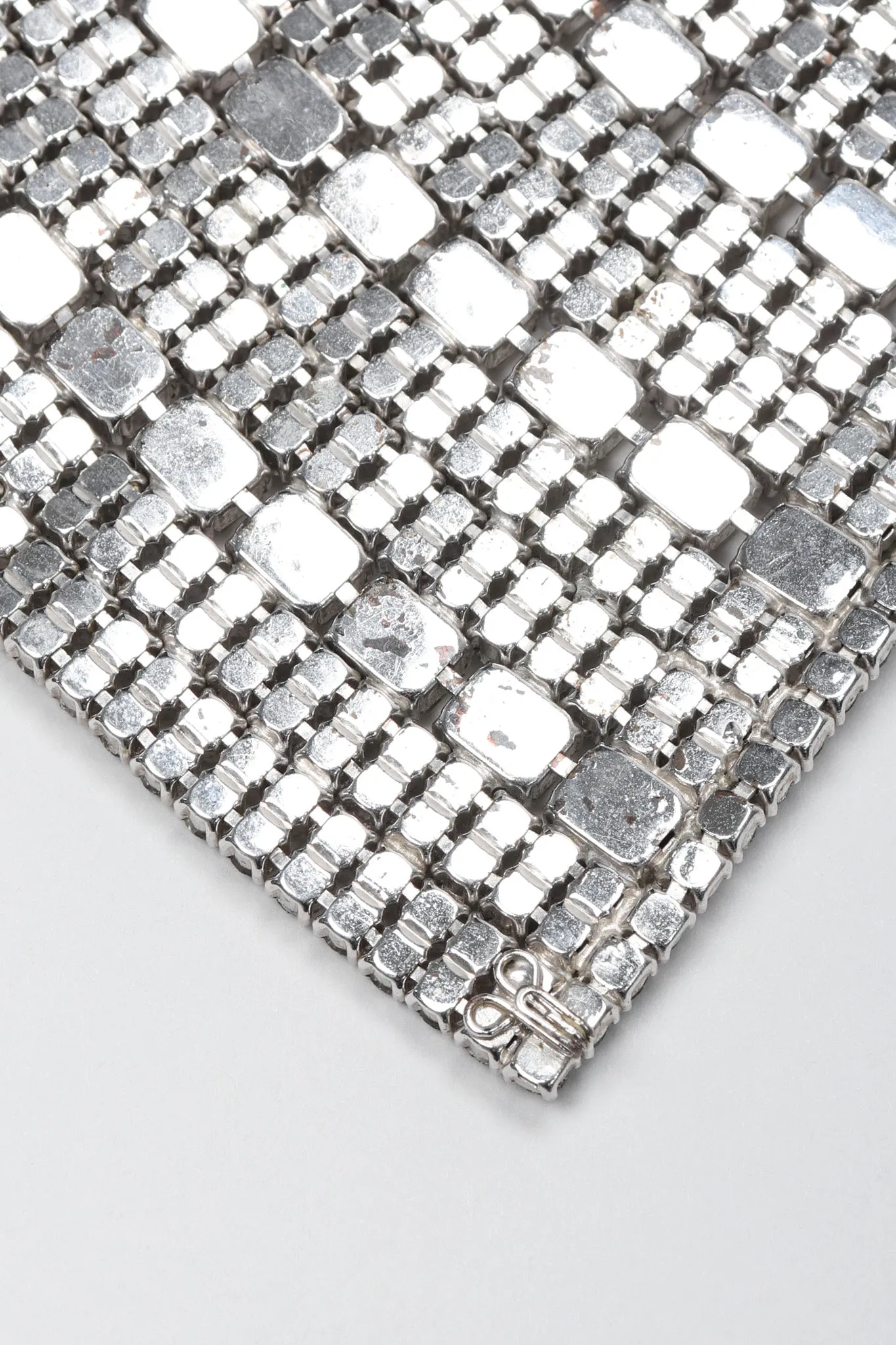 Crystal Contour Gauntlet Bracelet