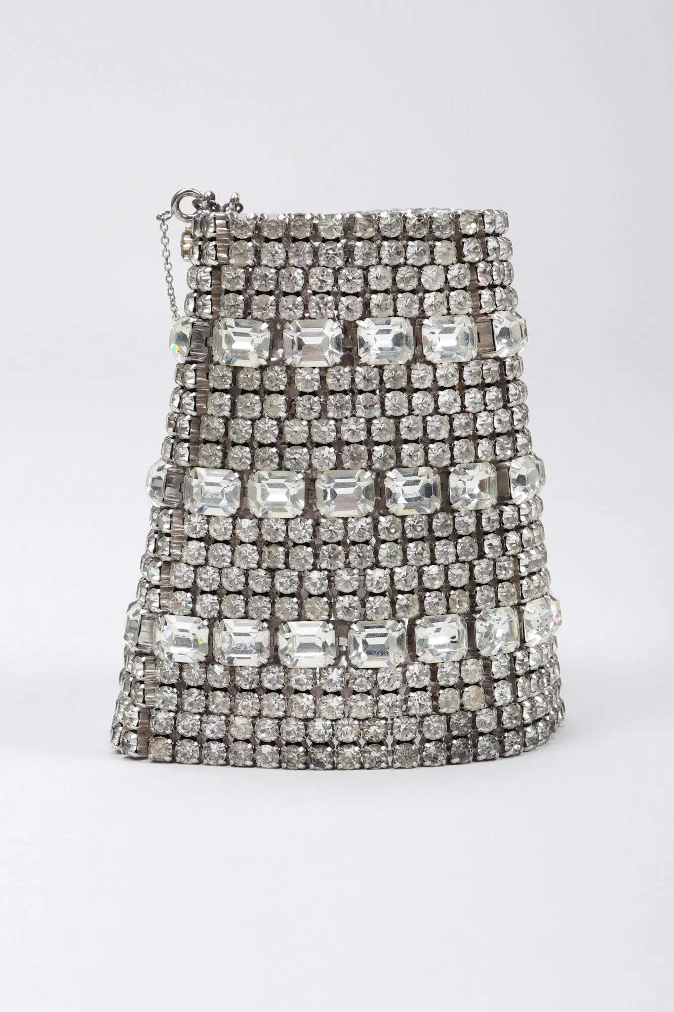 Crystal Contour Gauntlet Bracelet