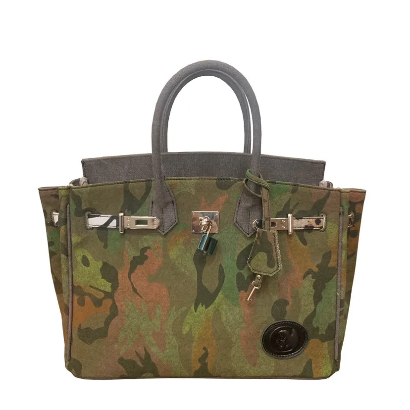 Cultivator Birkout Camouflage Green Handbag
