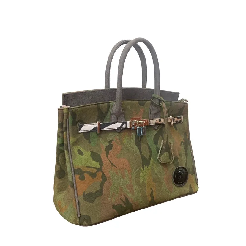 Cultivator Birkout Camouflage Green Handbag
