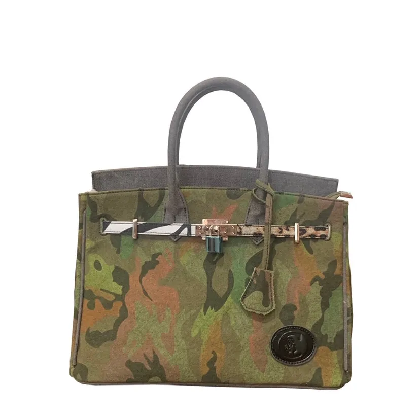 Cultivator Birkout Camouflage Green Handbag