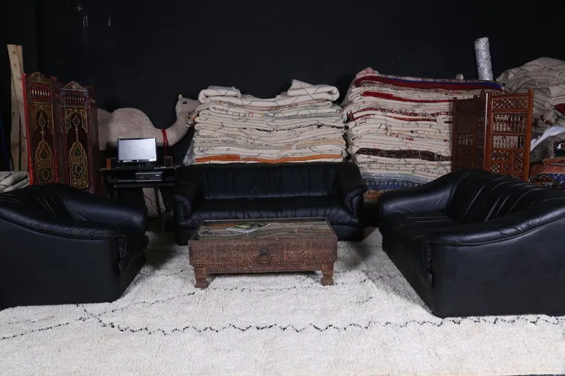 Custom berber carpet - wool Moroccan rug - Beni rug