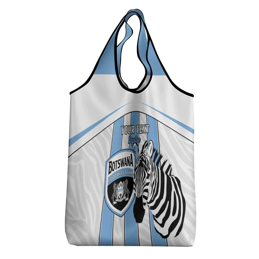 Custom Lefatshe la Botswana Football Grocery Bag Come On Dipitse LT15