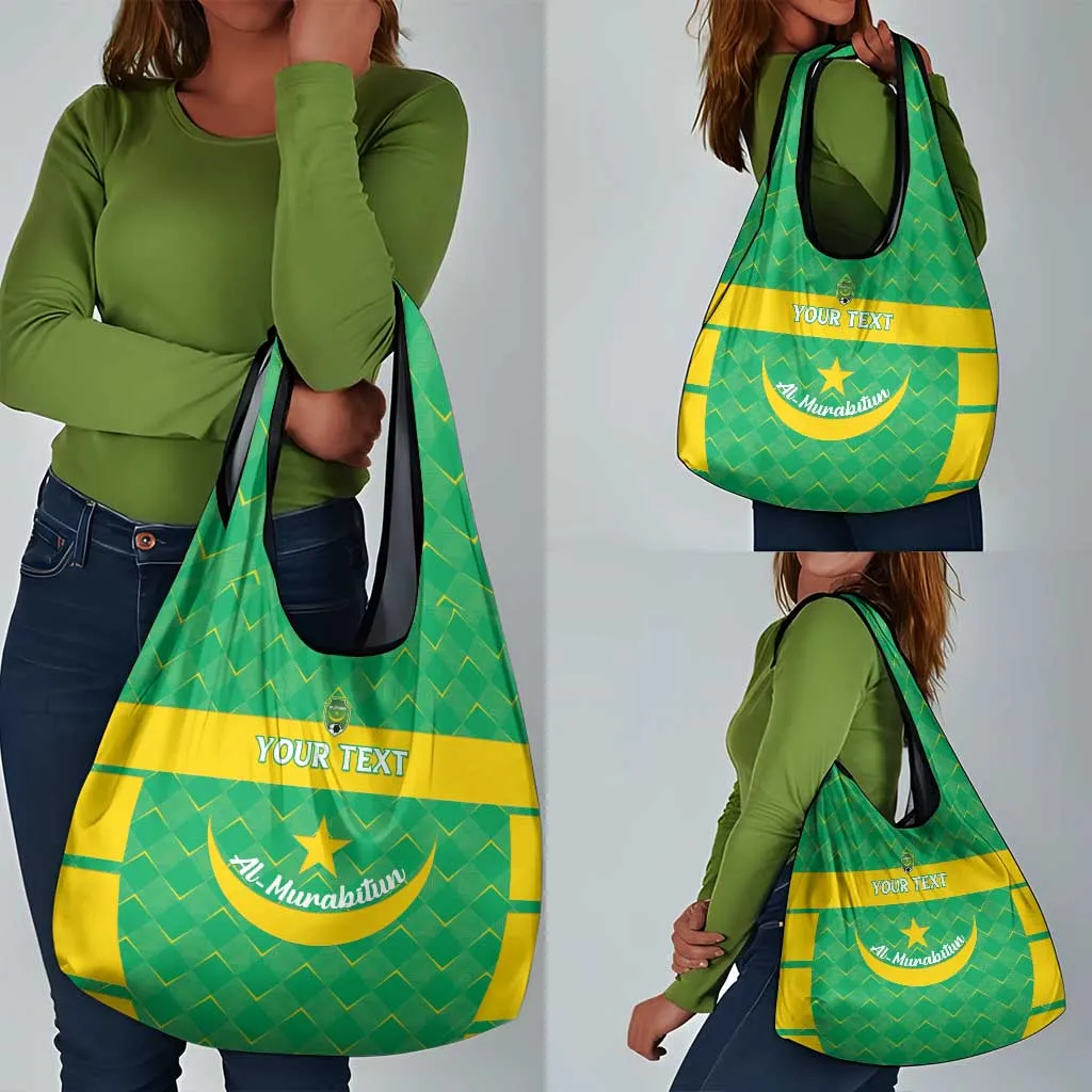 Custom Mauritania Beach Soccer 2025 Grocery Bag Allez Al-Murabitun LT15