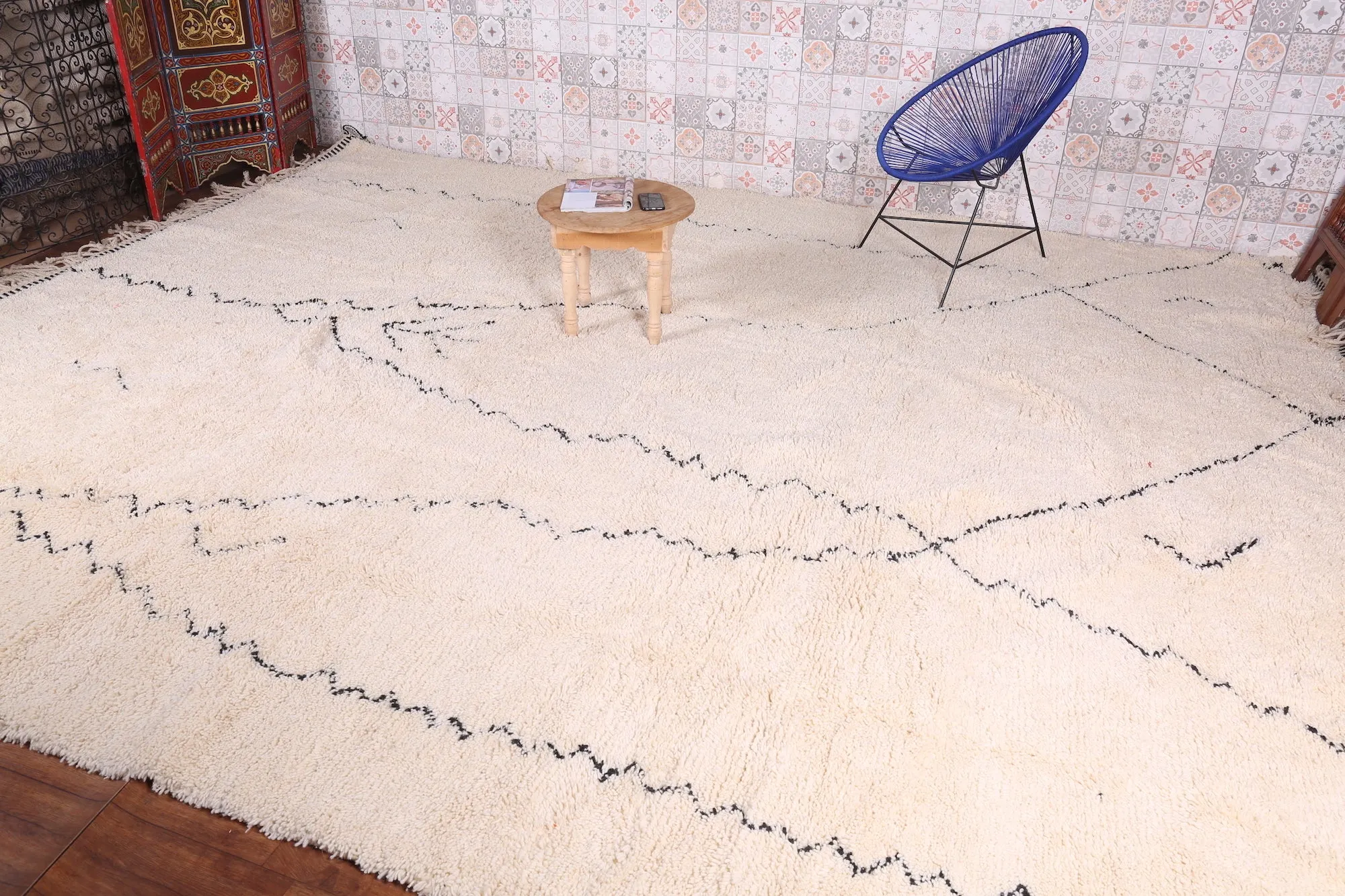 Custom Moroccan rug - beni ourain rug - Berber rug