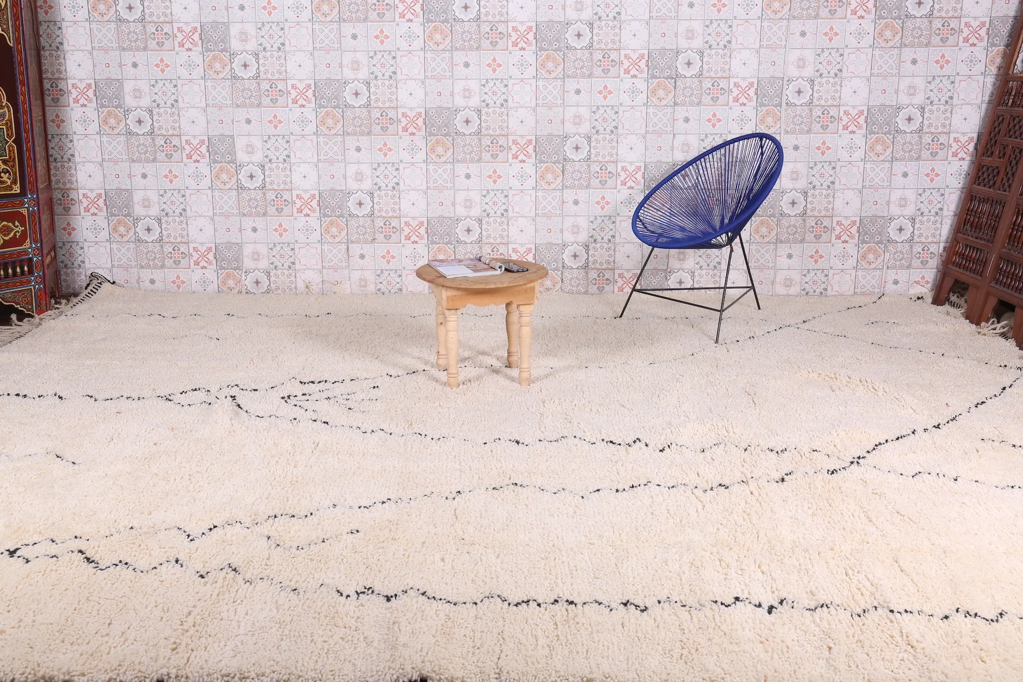 Custom Moroccan rug - beni ourain rug - Berber rug