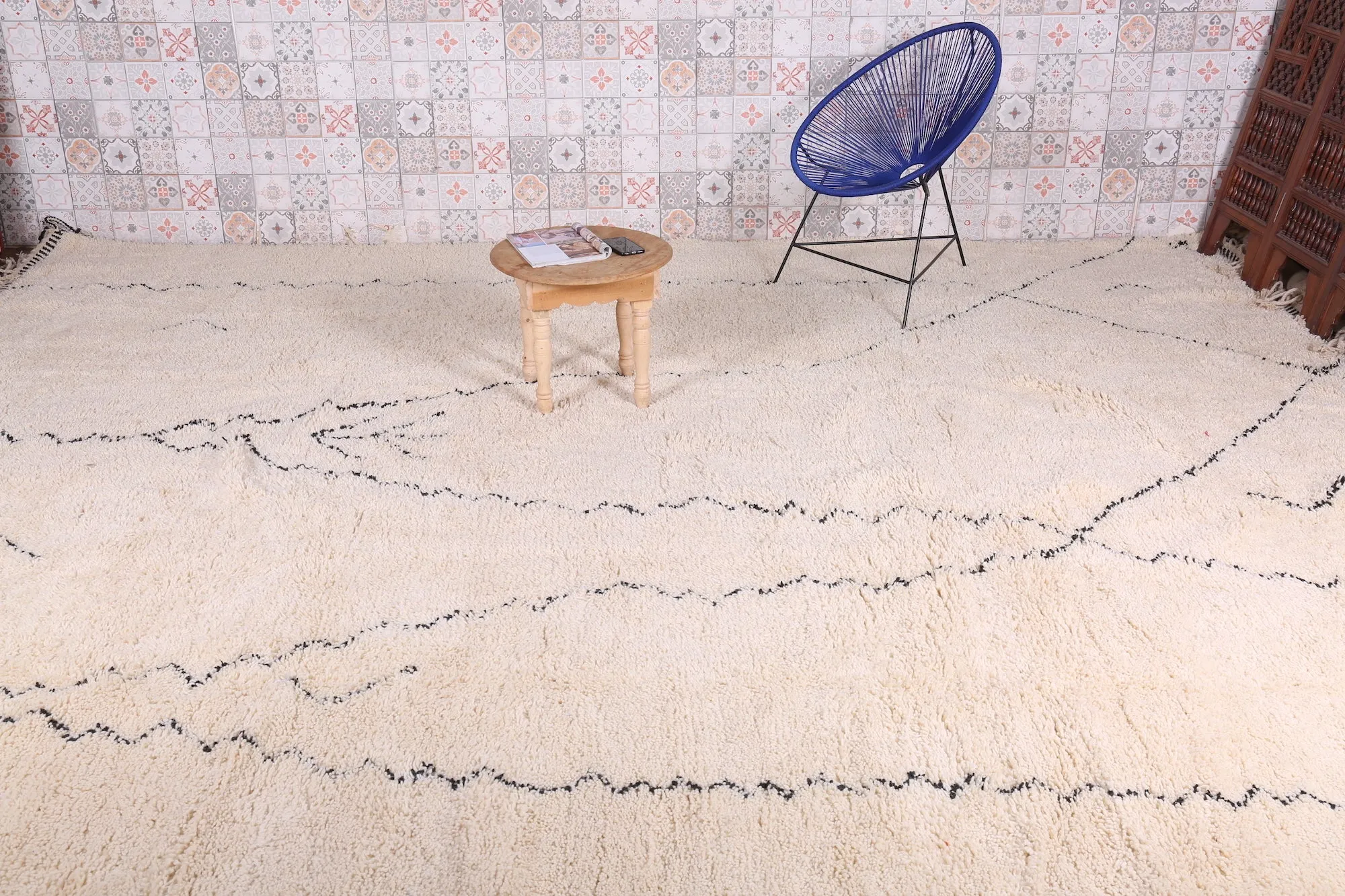 Custom Moroccan rug - beni ourain rug - Berber rug