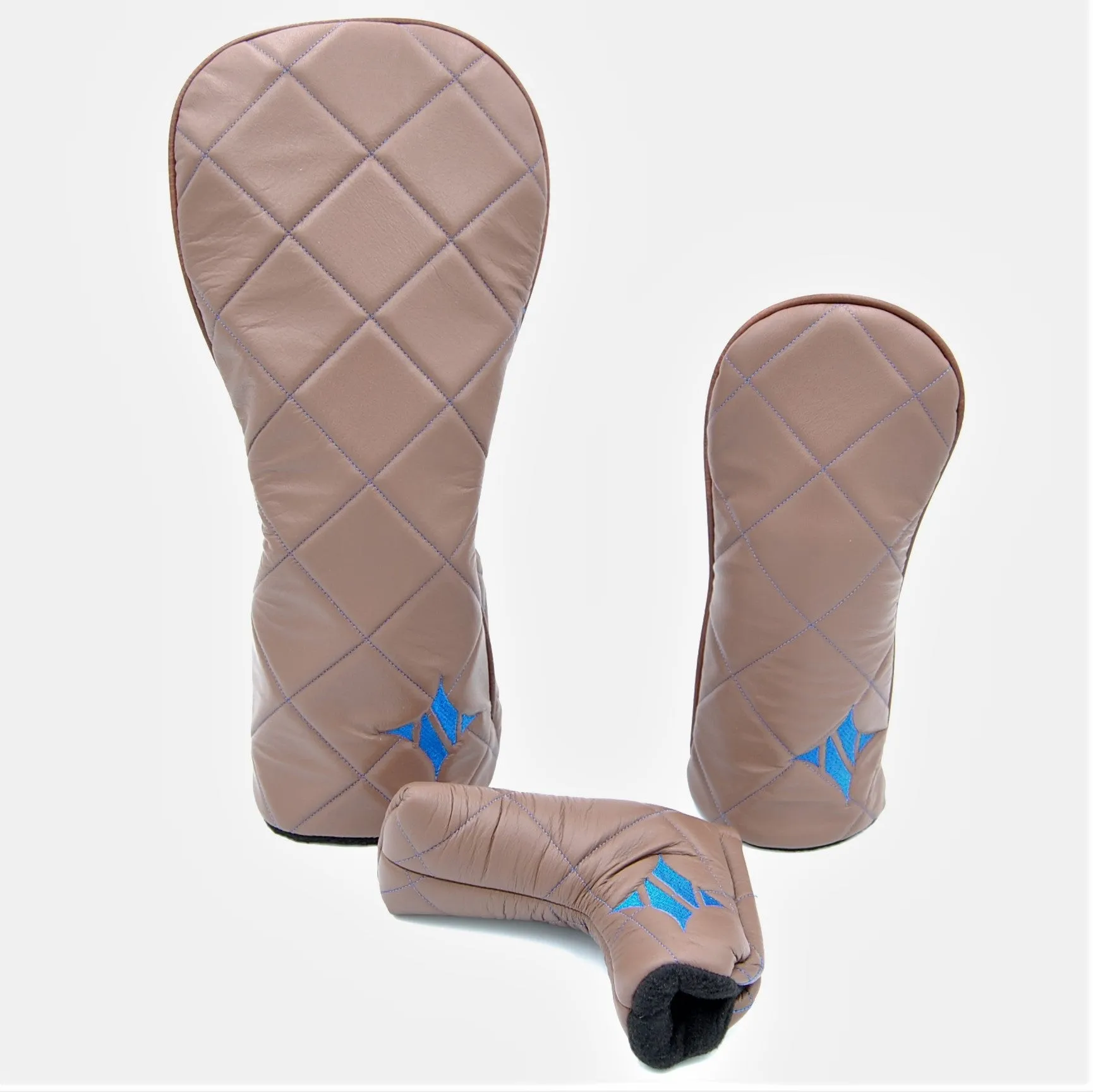 Custom Stitched Leather Cover Set