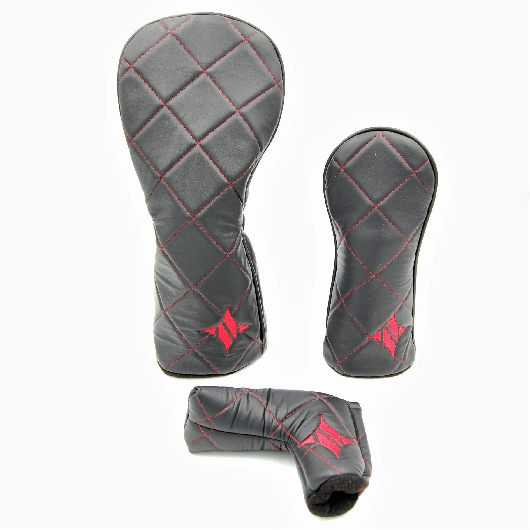 Custom Stitched Leather Cover Set