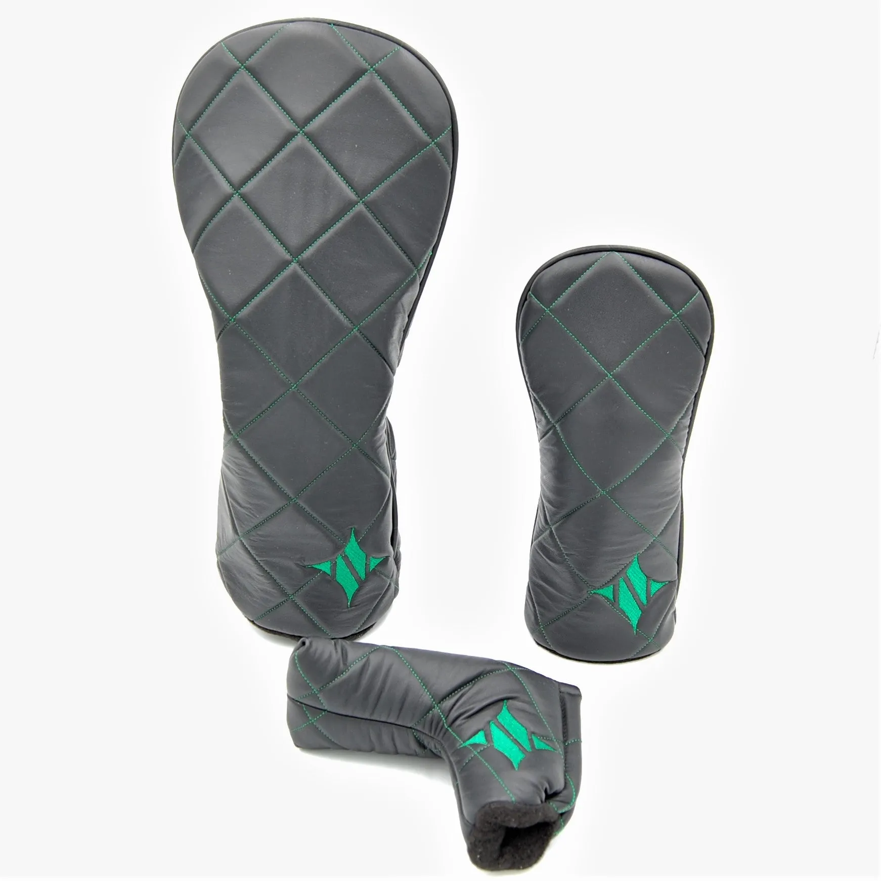 Custom Stitched Leather Cover Set
