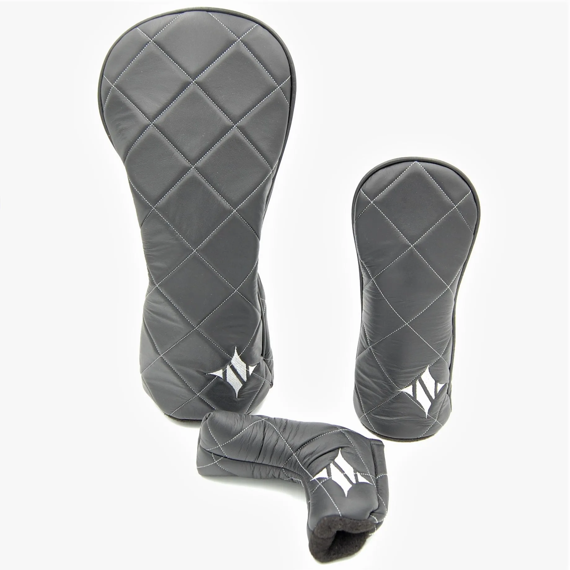 Custom Stitched Leather Cover Set