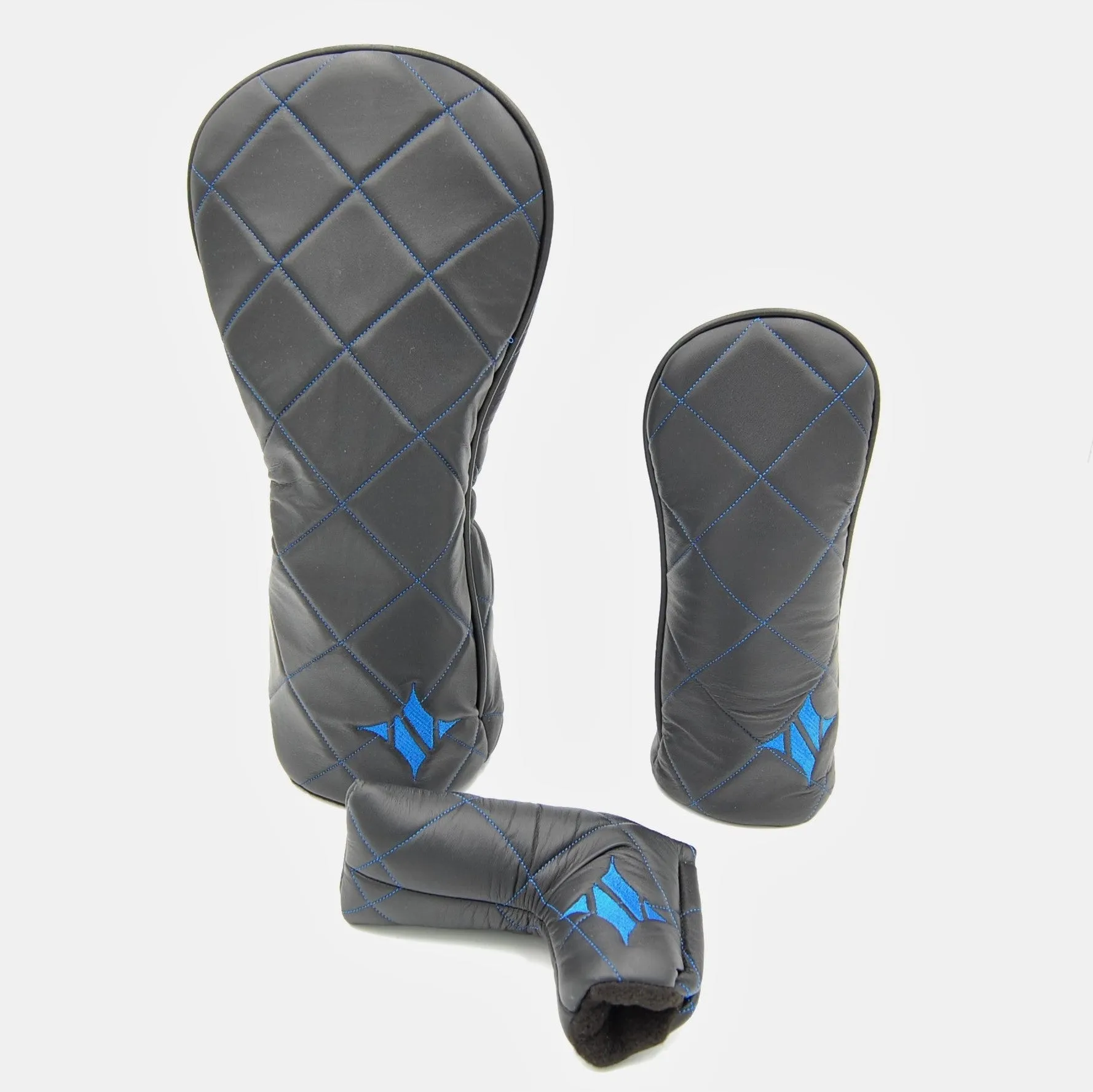 Custom Stitched Leather Cover Set