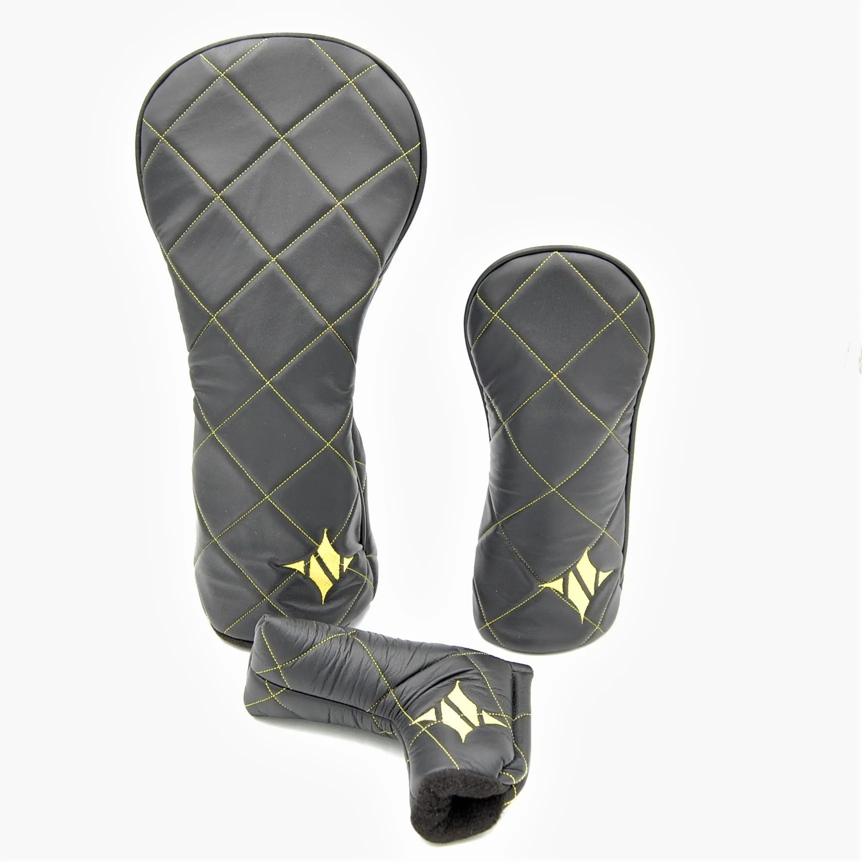 Custom Stitched Leather Cover Set